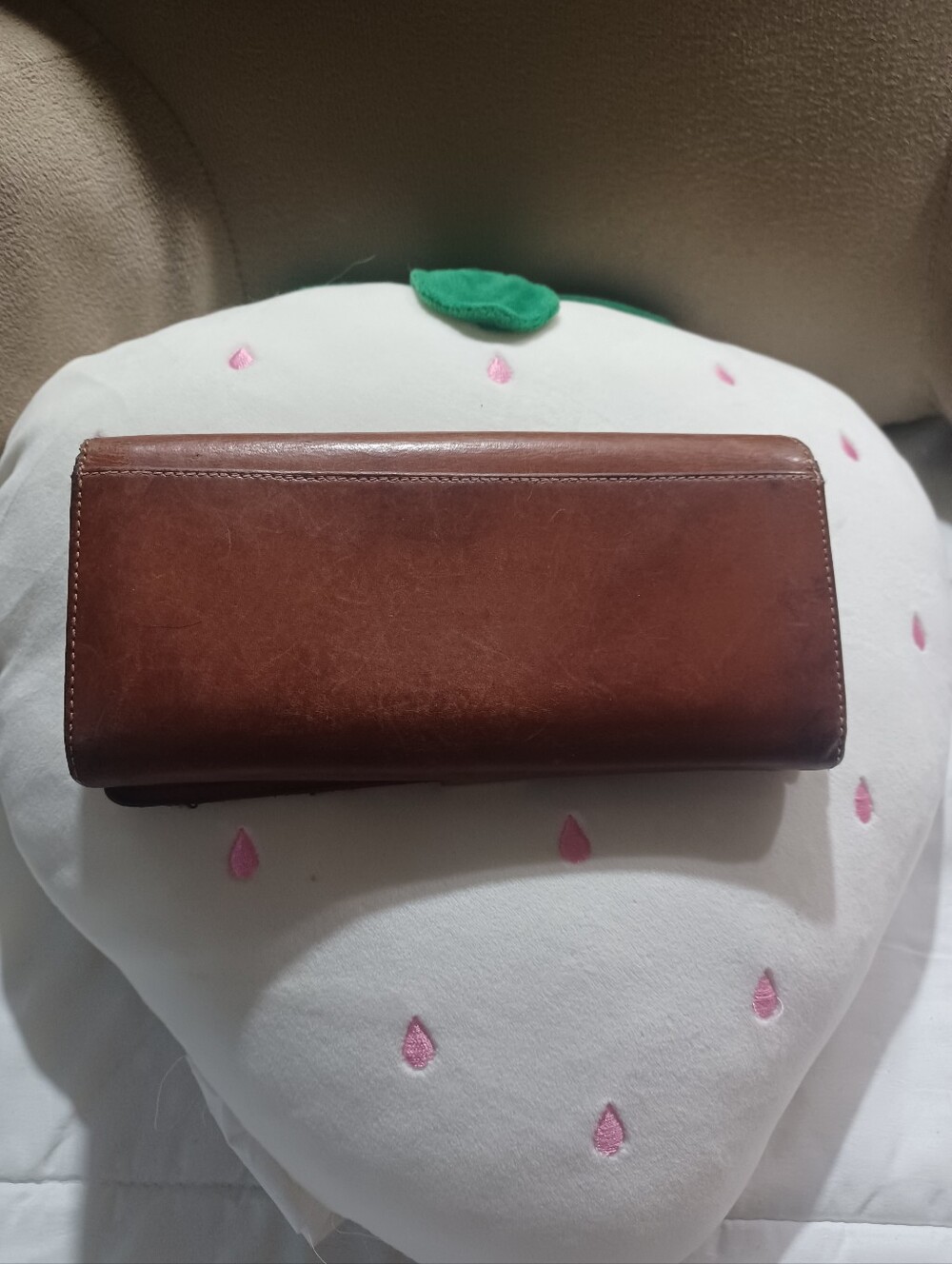 Vtg Coach Lexington Leather Long Continental Wallet with Gold Plaque - Picture 11 of 12